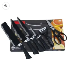 6 Pcs Knife Set